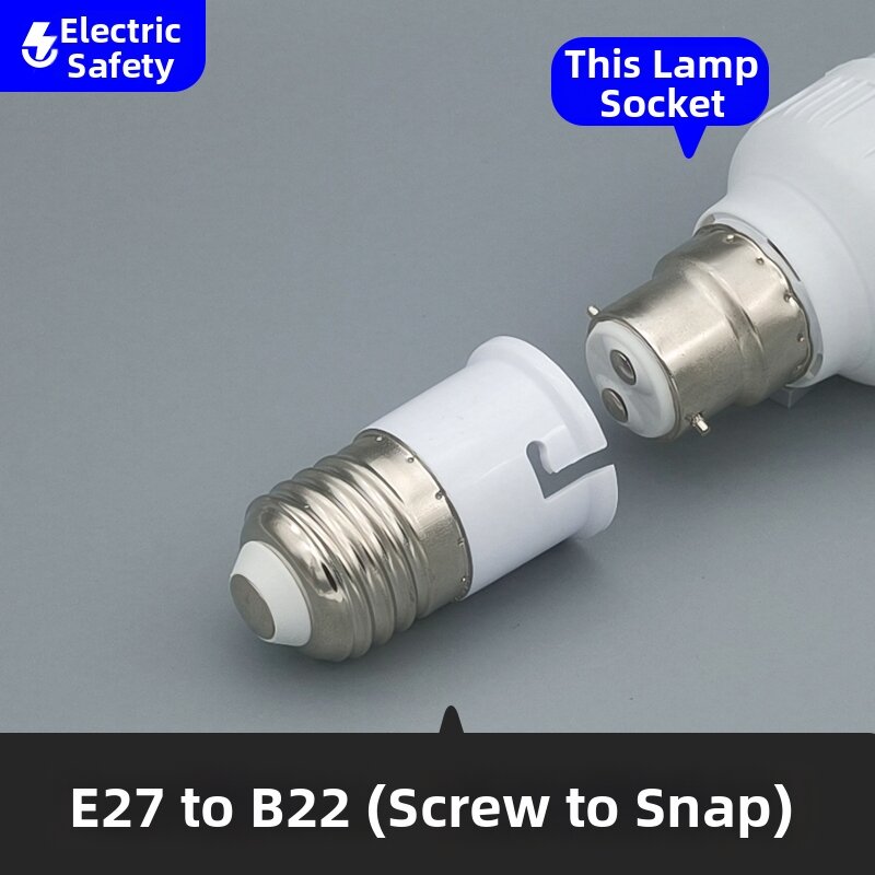 Old B22 to E27 Bulb Converter