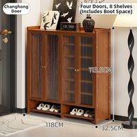 ZHUSHANXIA | Dustproof Large Capacity Multi-layer Shoe Cabinet