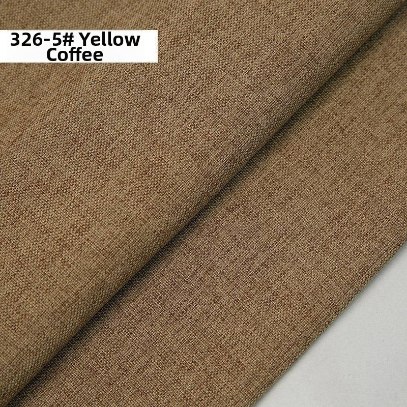 Linen and Polyester Blend Fabric