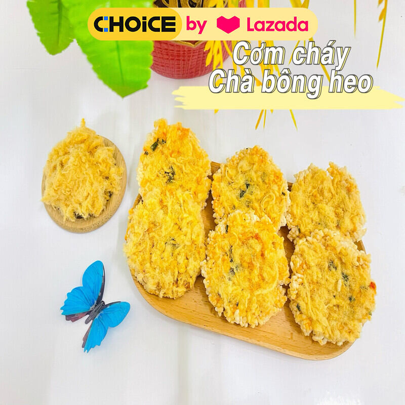 Cơm cháy chà bông heo giòn ngon