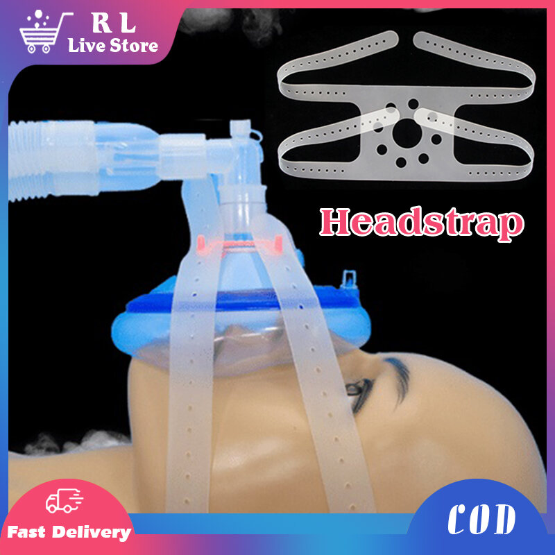 Silicone Headstrap Four Head Fixed Strap Anesthesia Mask Headband For Adults