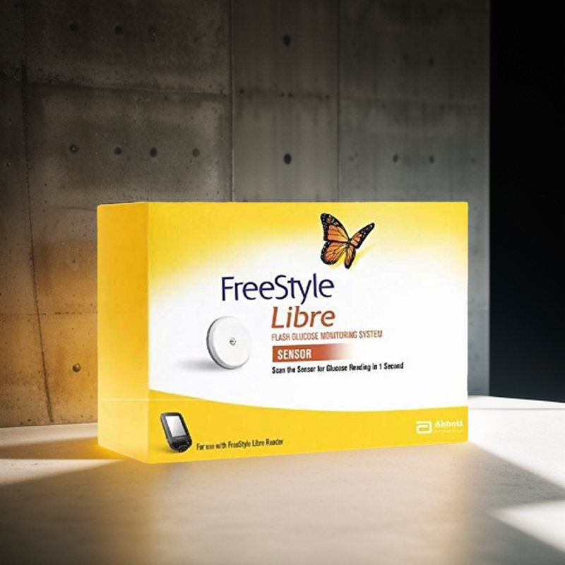 Freestyle Libre Sensor 14 days ( Pack of 3 Sensor ) - Continuous Glucose Monitors CGM. 