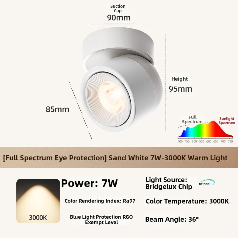 DENGFU | Rotatable Adjustable Spotlight Ceiling Light