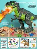 KAKABEIER | Remote Control Walking & Fire Spitting Dinosaur Toy