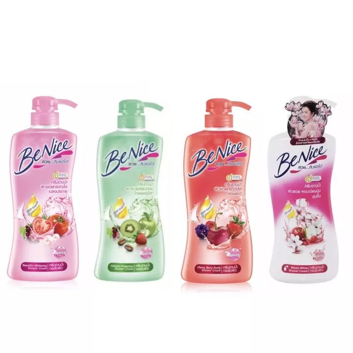 [SG STOCK!!] BeNice BeNice Shower Cream Beauty Whitening Size 450 ml.