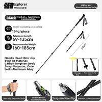 TanXianZhe | Carbon Fiber Lightweight Telescopic Trekking Pole