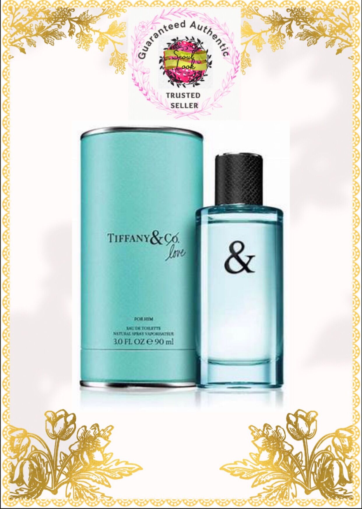 Tiffany & Co Love EDT 90ml for Him (Retail Packaging) - BNIB