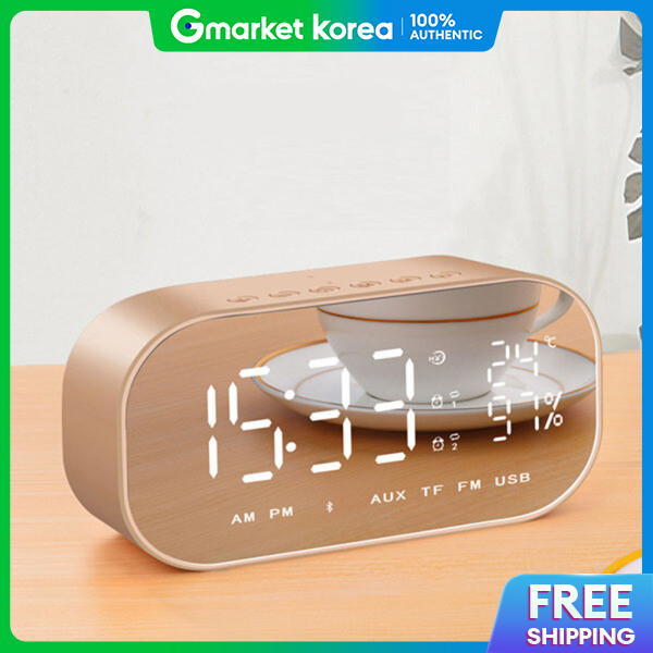 Philips | Bluetooth Speaker Desk Clock Fm Radio Function Alarm Clock