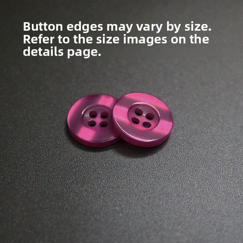 Resin Shirt Buttons Circular Pearl Sweater Decorative Accessories 9-23mm Home Fabric Sewing DIY Materials Tools And Finished