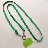 High-End Leather Mobile Phone Lanyard Long Crossbody Strap Adjustable Fashionable Unisex Durable Hanging Chain for Women