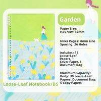 King Jim | Replaceable Core Lightweight Loose-leaf Notebook B5