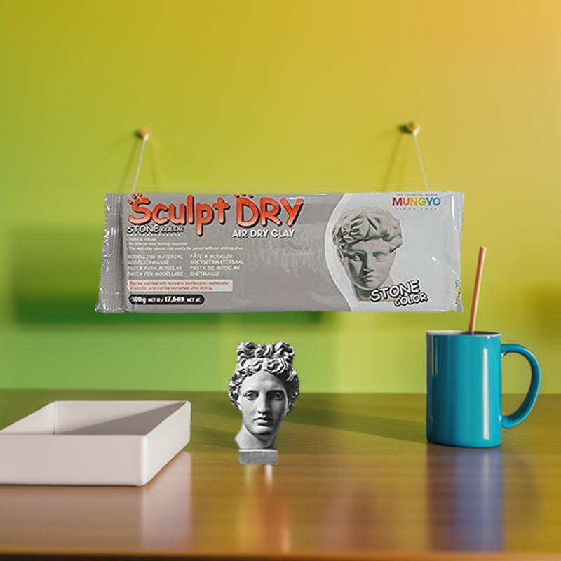 Mungyo%20Sculpt%20Air%20Dry%20Clay%20Stone%20Grey%20-%20500g%20-%20Image%205