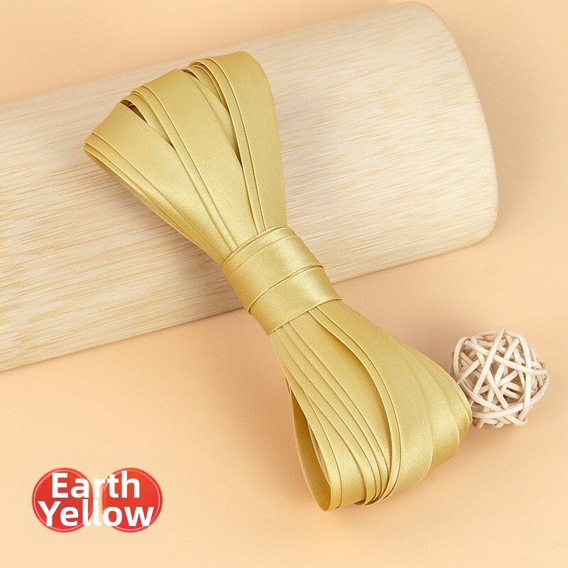 Color Satin Fabric Edge Binding 1.5cm