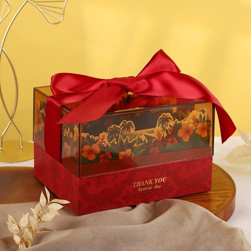 Transparent Bridesmaid Gift Box