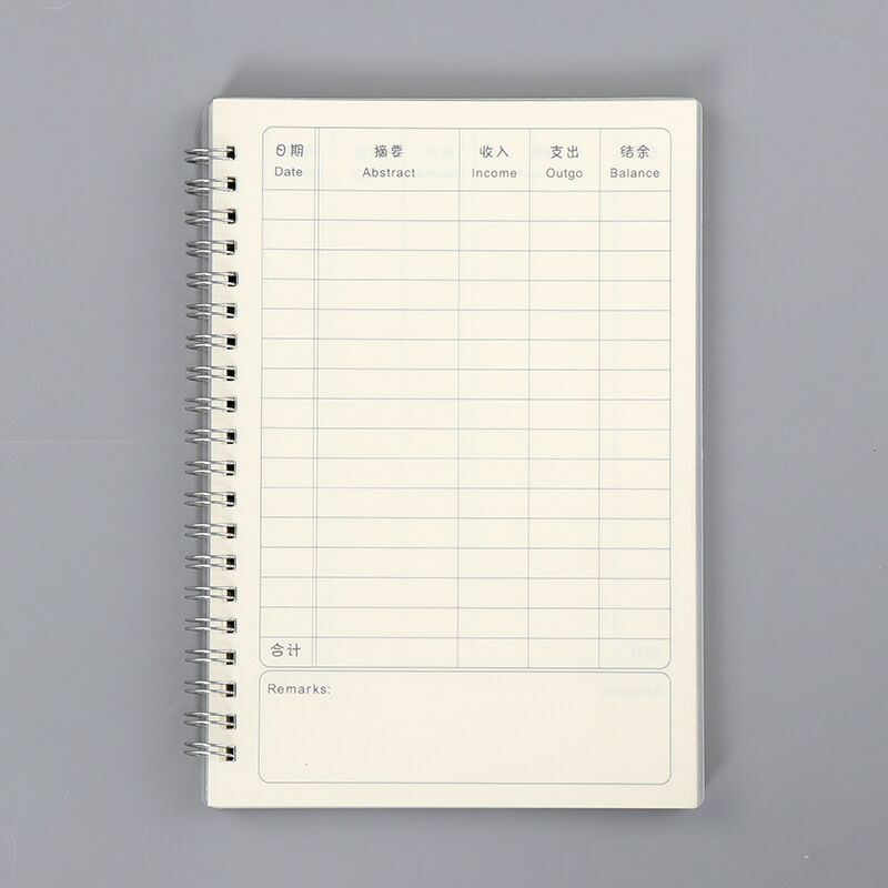 Daily Cash Journal Notebook Family Financial Management Ledger Account Details Business Supplies Accounting Books