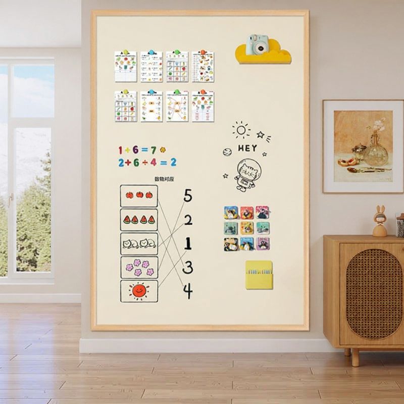 CIBOSHI | Multifunctional Magnetic Enameled Display Board For Drawing Memo