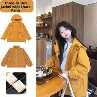 SHANGLEXIONG | Detachable 3-in-1 Jacket for Girls