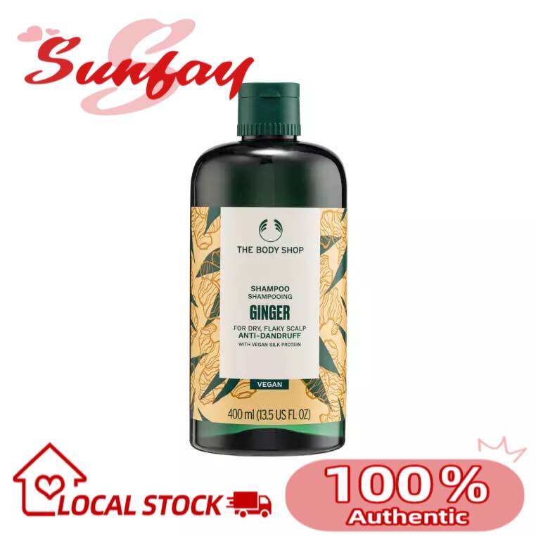 The Body Shop Ginger Shampoo Anti dandruff 400ml Lazada Singapore