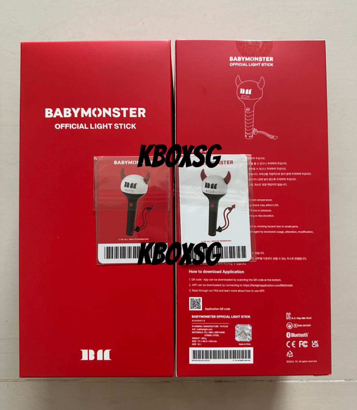 Babymonster Light Stick - Official Mini Support Lamp For Concerts