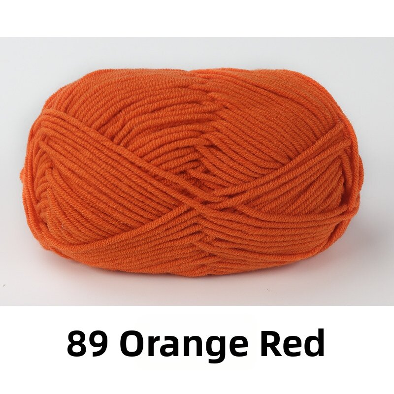 Soft Chunky Milk Cotton Yarn for Crochet and DIY