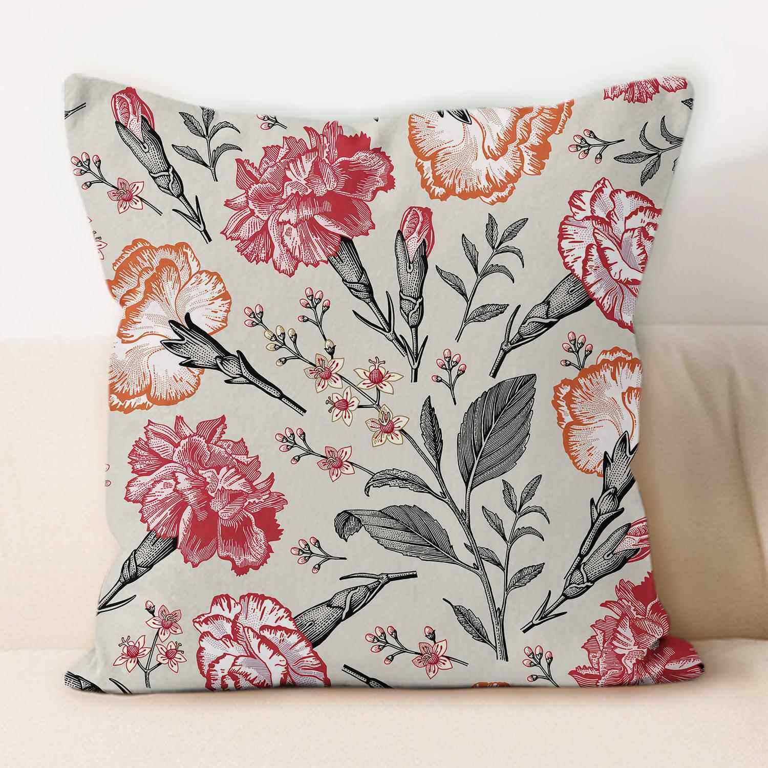 Defasilk | Thick Cotton Pillow Cover Square