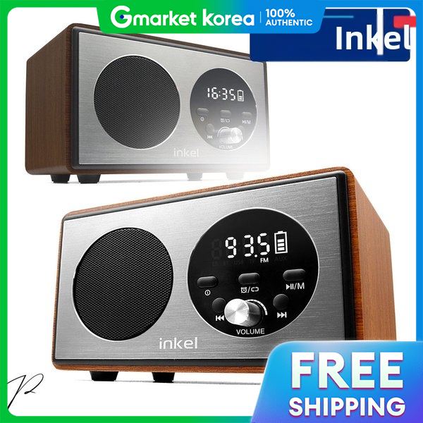 inkel | Inkel Ik-Bt31 All-In-One Fm Radio Modern Retro Bluetooth Speaker