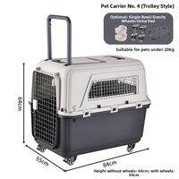SHENJINGMAO | Airline Approved Pet Carrier Transport Cage