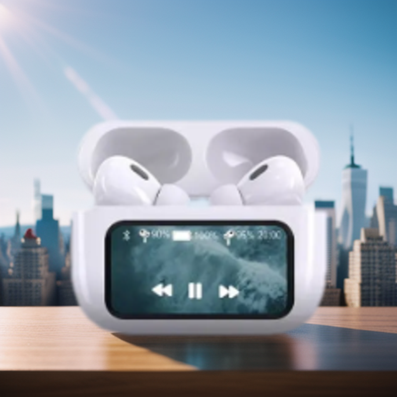 A9 pro Touch Screen ANC Wireless Headset TWS. 