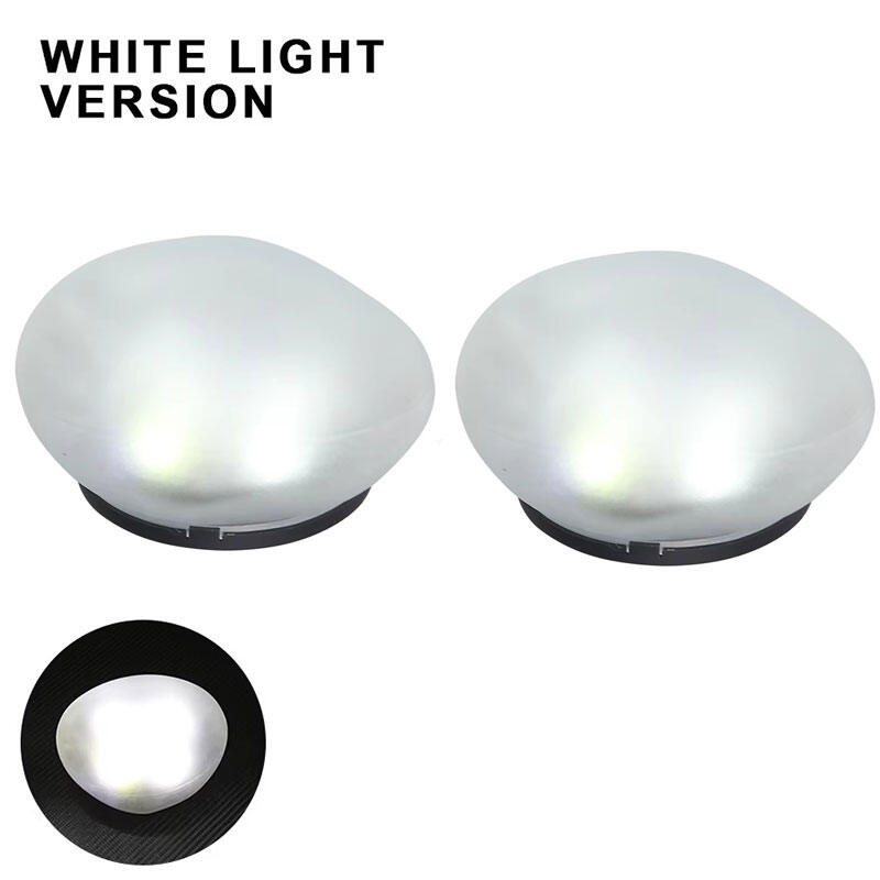 Easy Install Solar Garden Lights Outdoor 4 Bright LEDsIP65 Waterproof Solar Powered Stone Light，For Outdoor Decoration