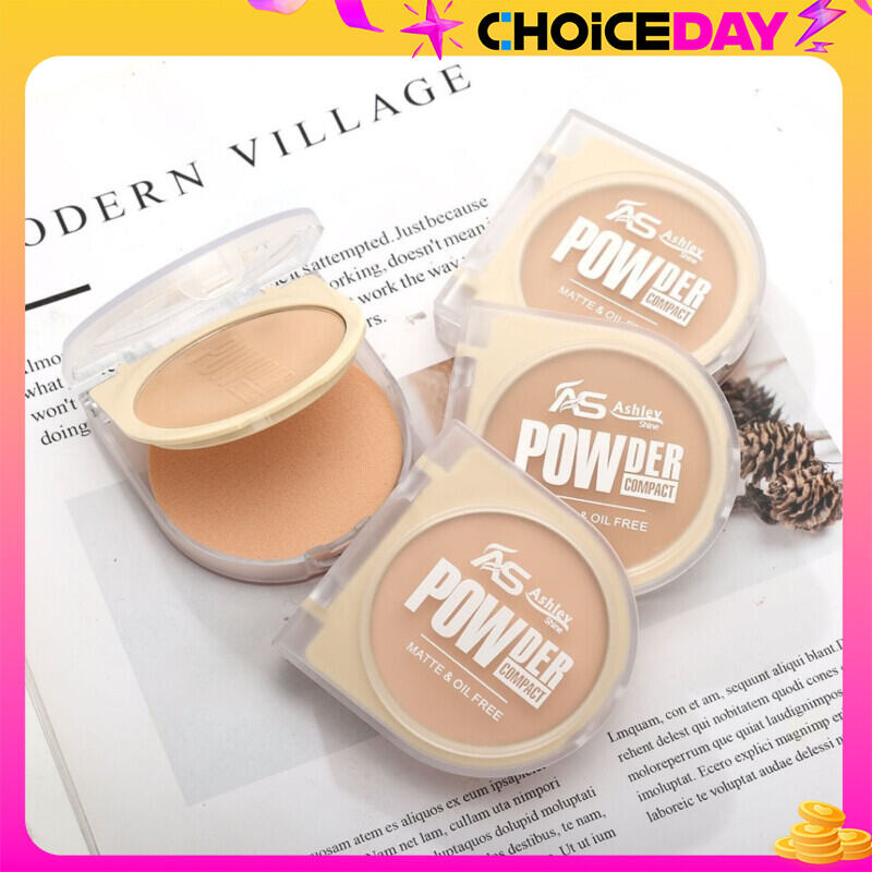 Ashley Shine Oil Control Matte Face Powder Compact, 6g