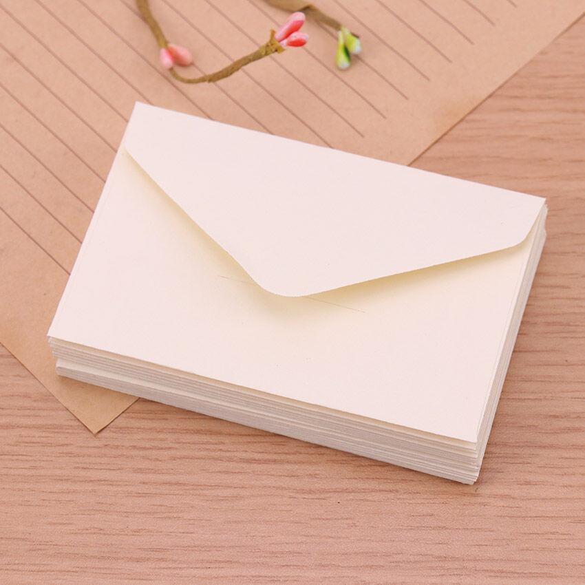 Gimue | Creative Retro Square Small Envelope Kraft Paper Stationery