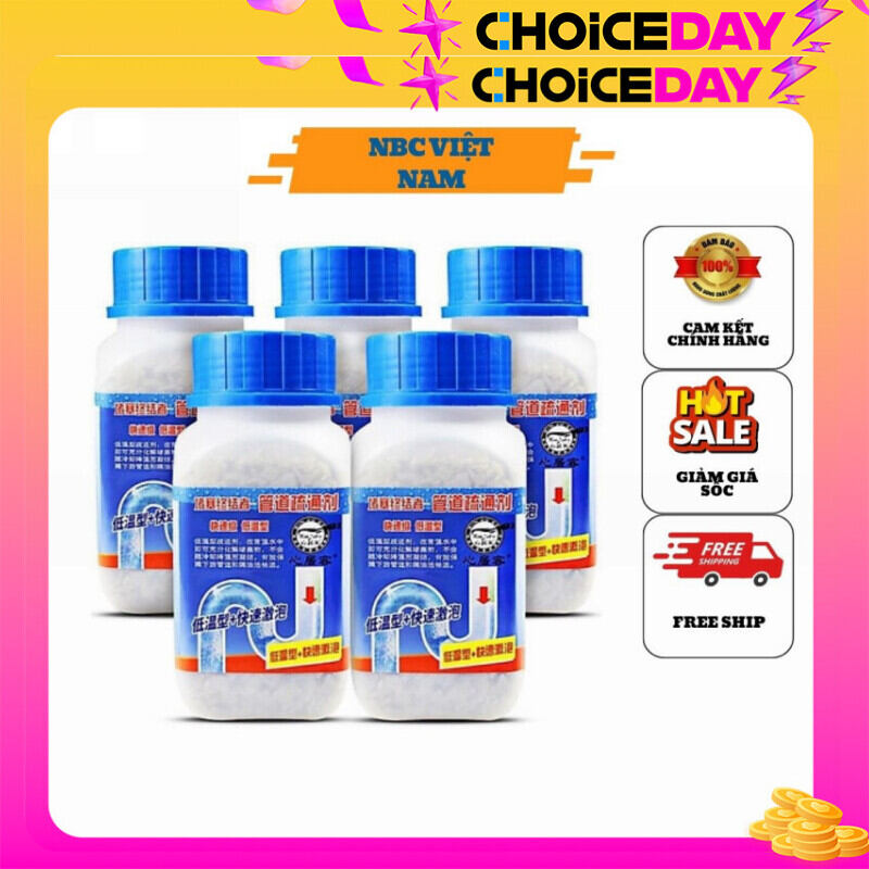 [BÁN SỈ]Bột thông tắc cống bồn cầu cực mạnh 260g