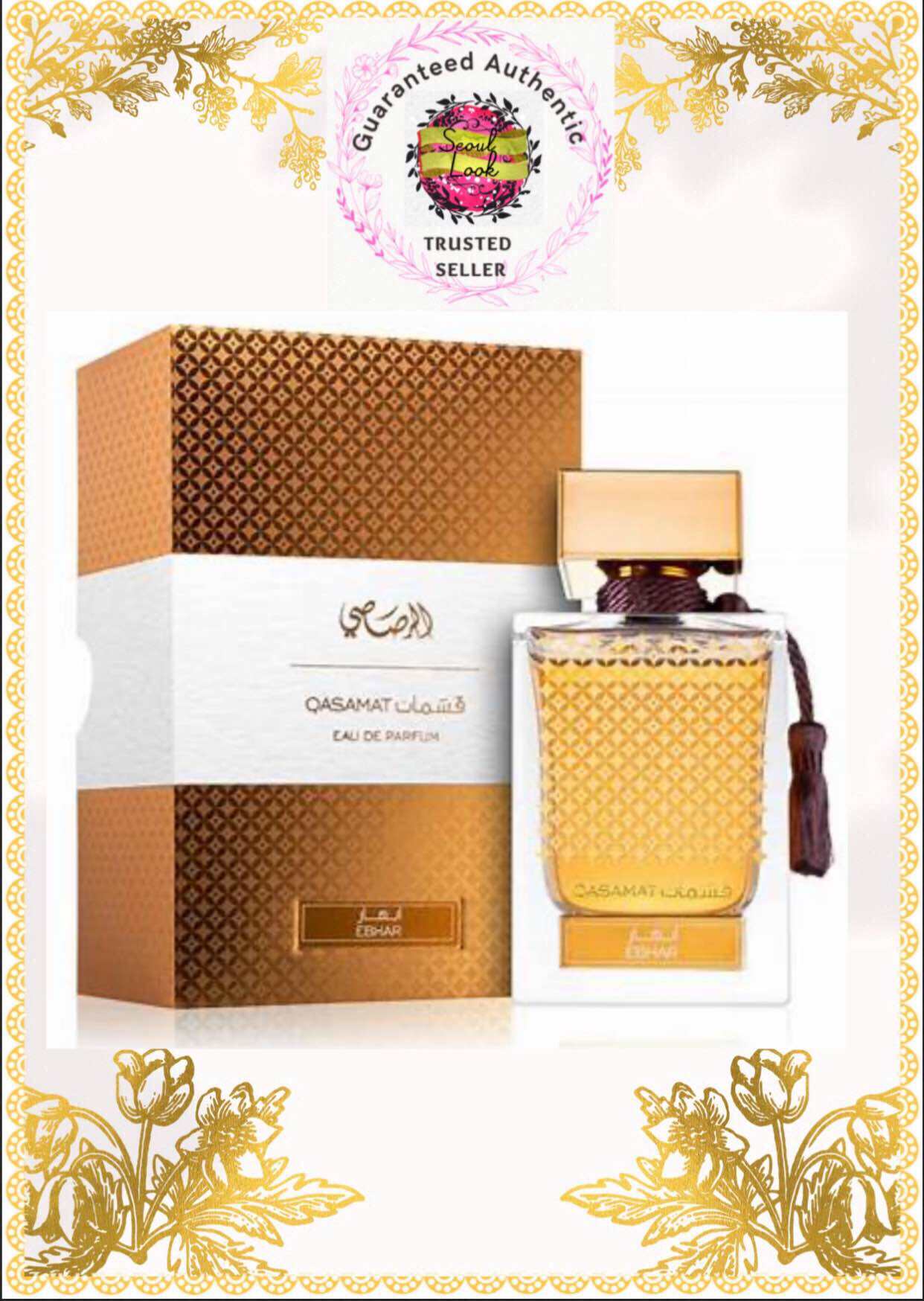 Rasasi Qasamat Ebhar EDP 65ml for Unisex (Retail Packaging) - BNIB Perfume//Fragrance