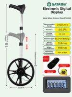 SATA | Hand Pushed Measuring Wheel with Digital Display