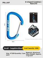 Multipurpose D-shaped Carabiner