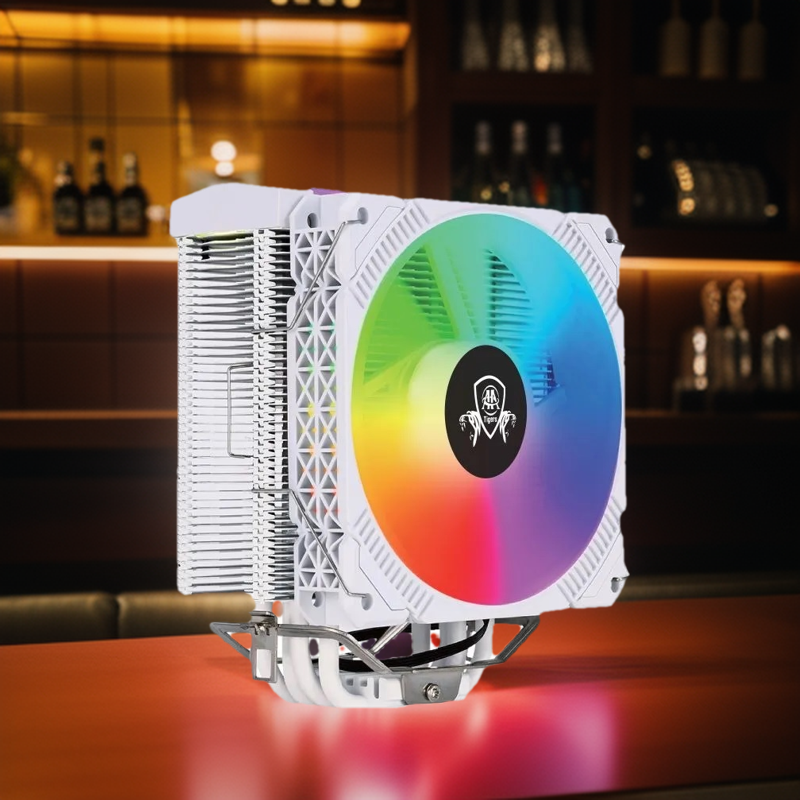 AATigers AA-650 (WHITE) CPU Heat Sink. 