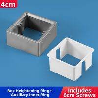 Seamless Universal 86 Type Heightening Ring for Wall Switch Socket Box