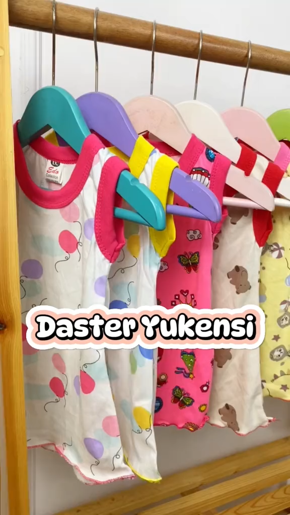 (BISA PILIH MOTIF) Daster Yukensi uk 1-2 Tahun / Dress Anak Perempuan Bahan