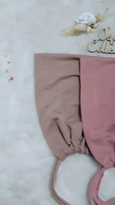 Defa Ciput dalaman kerudung anak basic tali belakang serut anak perempuan 3-10 tahun tk sd anti melorot dan anti pusing bahan kaos polyester premium