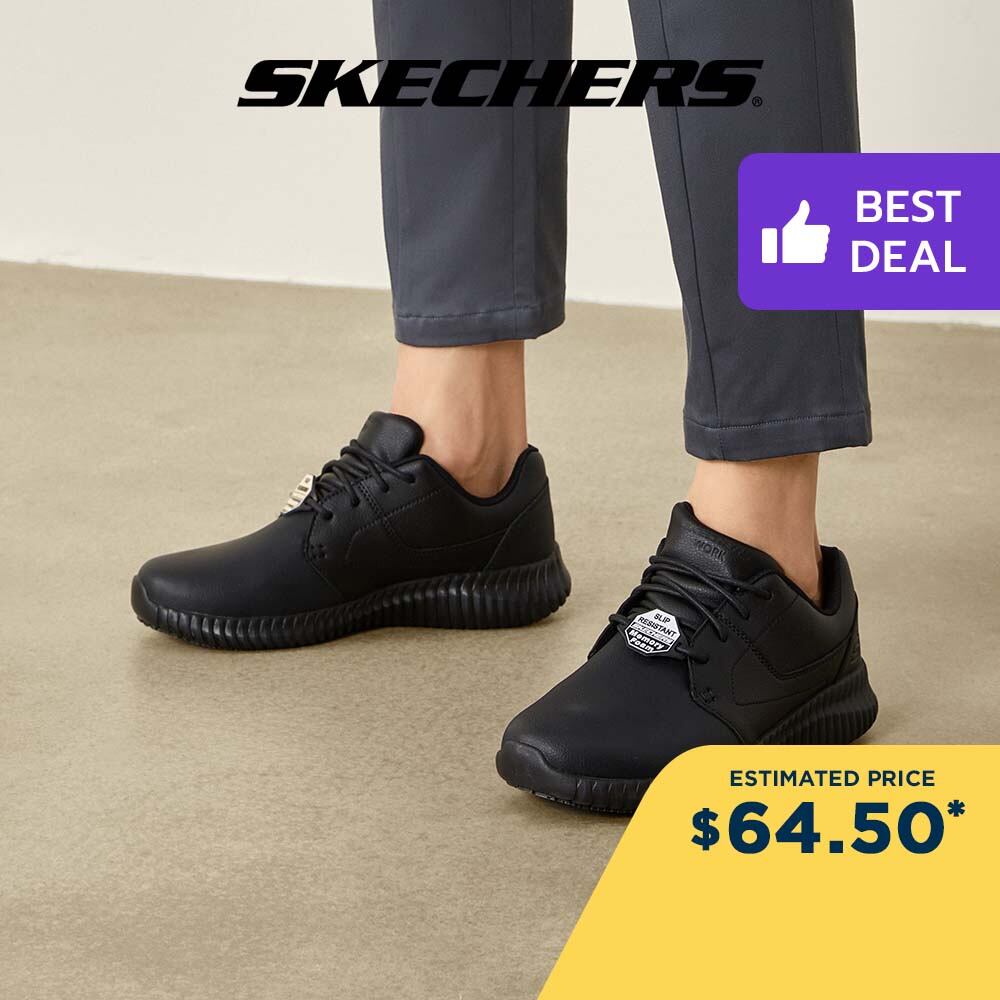 mens skechers slip on shoes