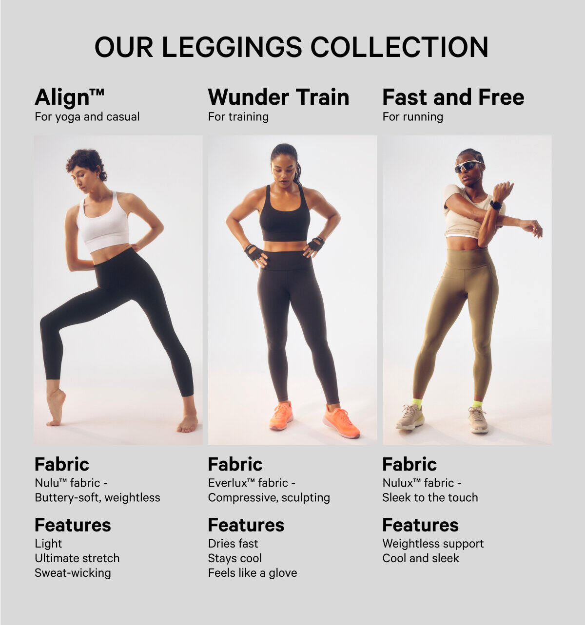 lululemon Women's Fast and Free Reflective High-Rise Crop 19" · v4
