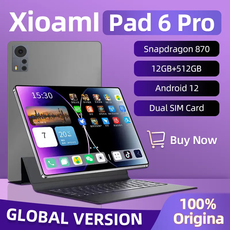 【新品同様】　Xiaomi Pad 6 Pro 16GB 512GB Mi Pad 6 Pro Tablet - 11.6 Inch 144Hz Display, 16Gb Ram 512Gb Rom