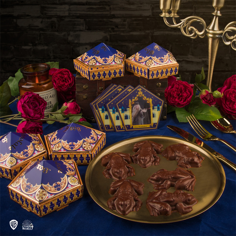 In Stock Cinereplicas Harry Potter DIY Chocolate Frog Mold Suit Wizard Card Handmade Gift
