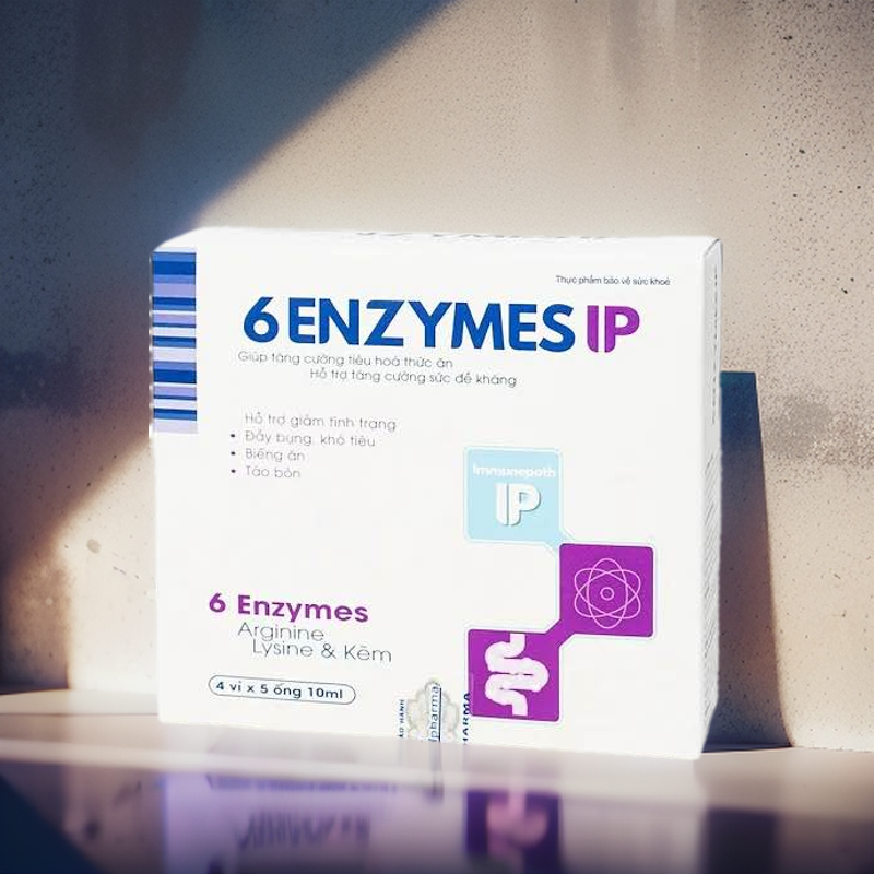 Dung dịch uống tăng cường tiêu hóa 6 Enzymes Ip