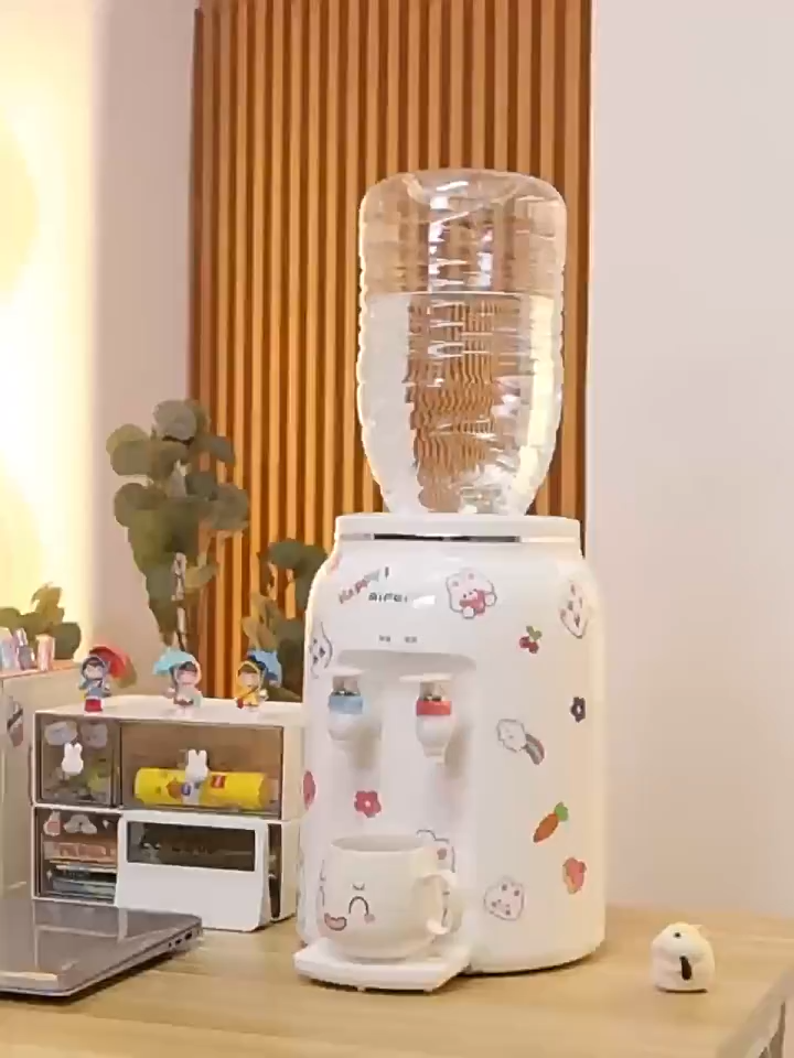 Mineral Water Dispenser Hot and Cold Inverter Table Top Desktop Water