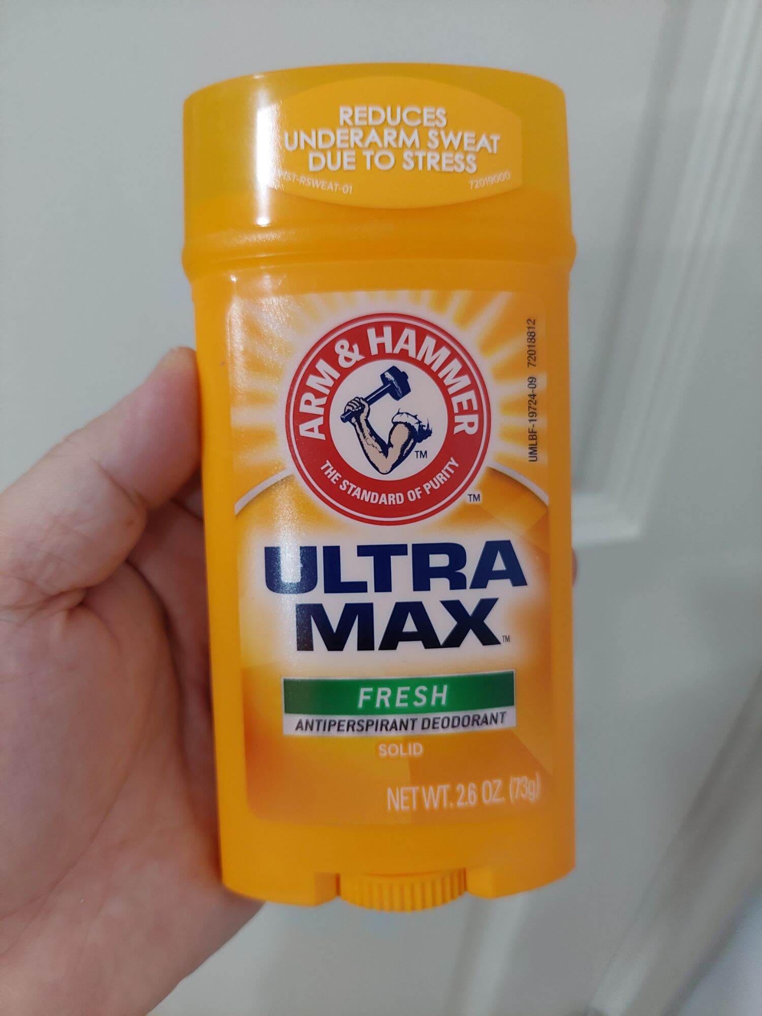 ARM & HAMMER Essentials Deodorant with Natural Deodorizers, Fresh Rosemary Lavender, 2.5 OZ