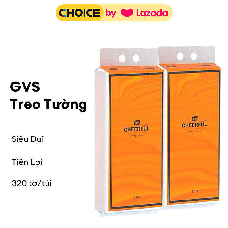Giấy vệ Sinh rút Natural Giấy vệ sinh treo tường Cheerful, giấy dai mềm