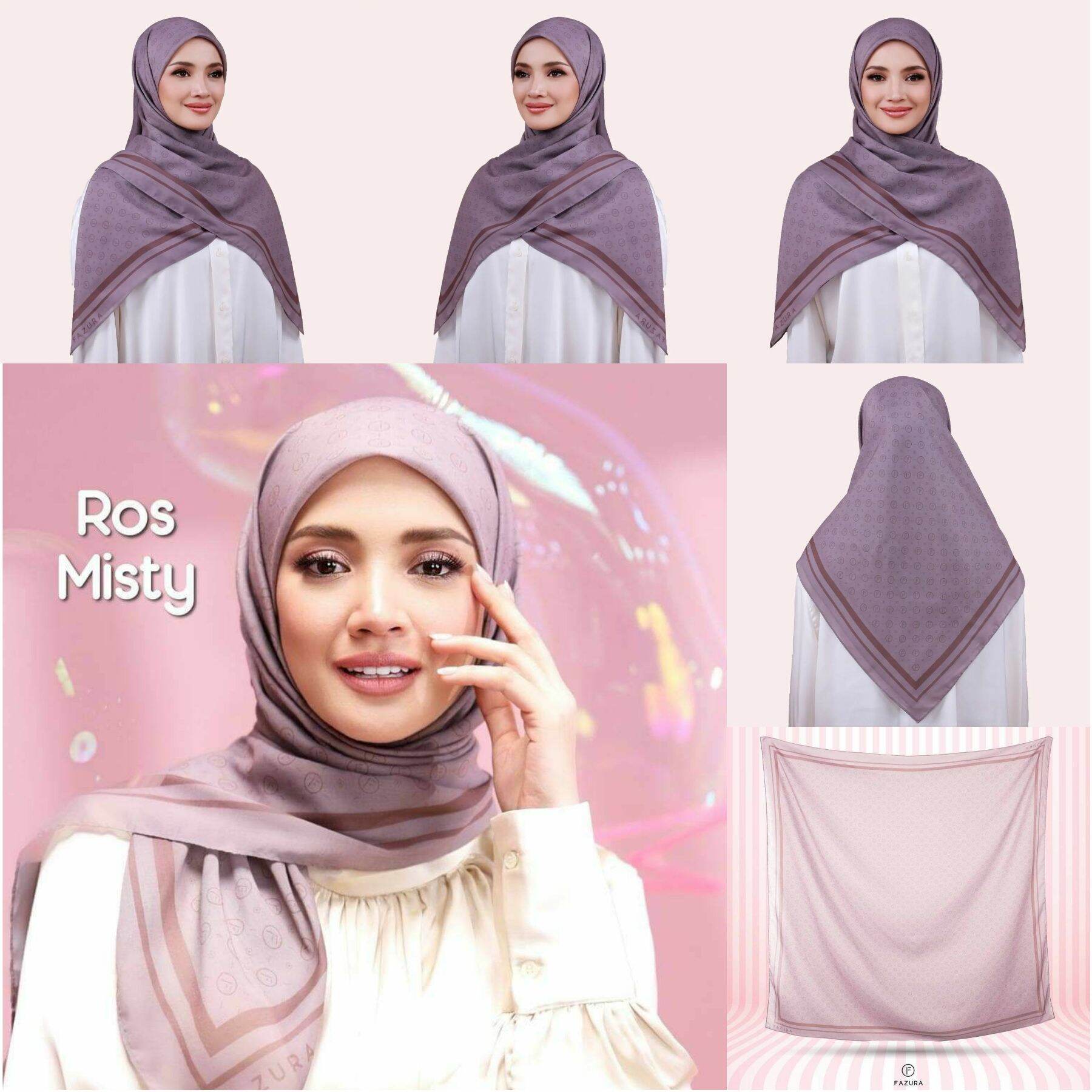 TUDUNG FAZURA SOFT PINK