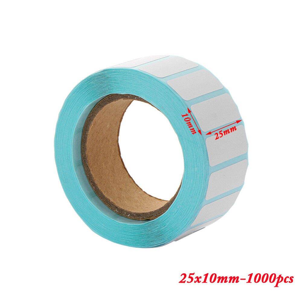 1000pcs/Roll Adhesive Thermal Label Sticker Paper Supermarket Price Blank Label Direct Print Waterproof