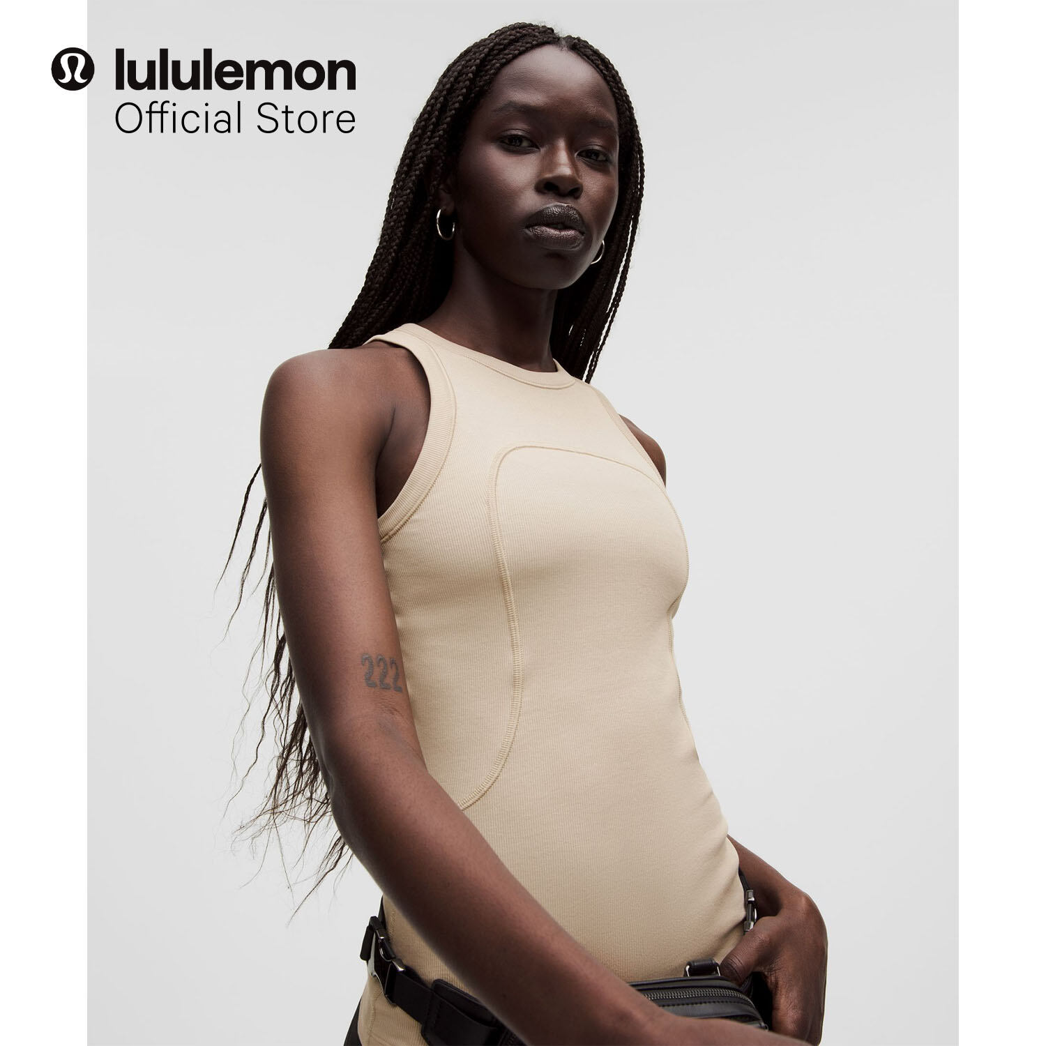 lululemon Women's Ribbed Stretch-Cotton Tank - SLNSH. 